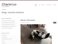 Tablet Screenshot of chenin.se